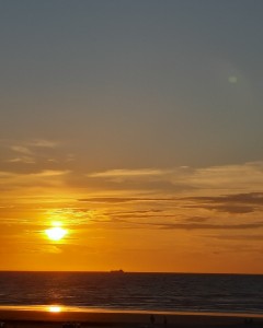 zonsondergang